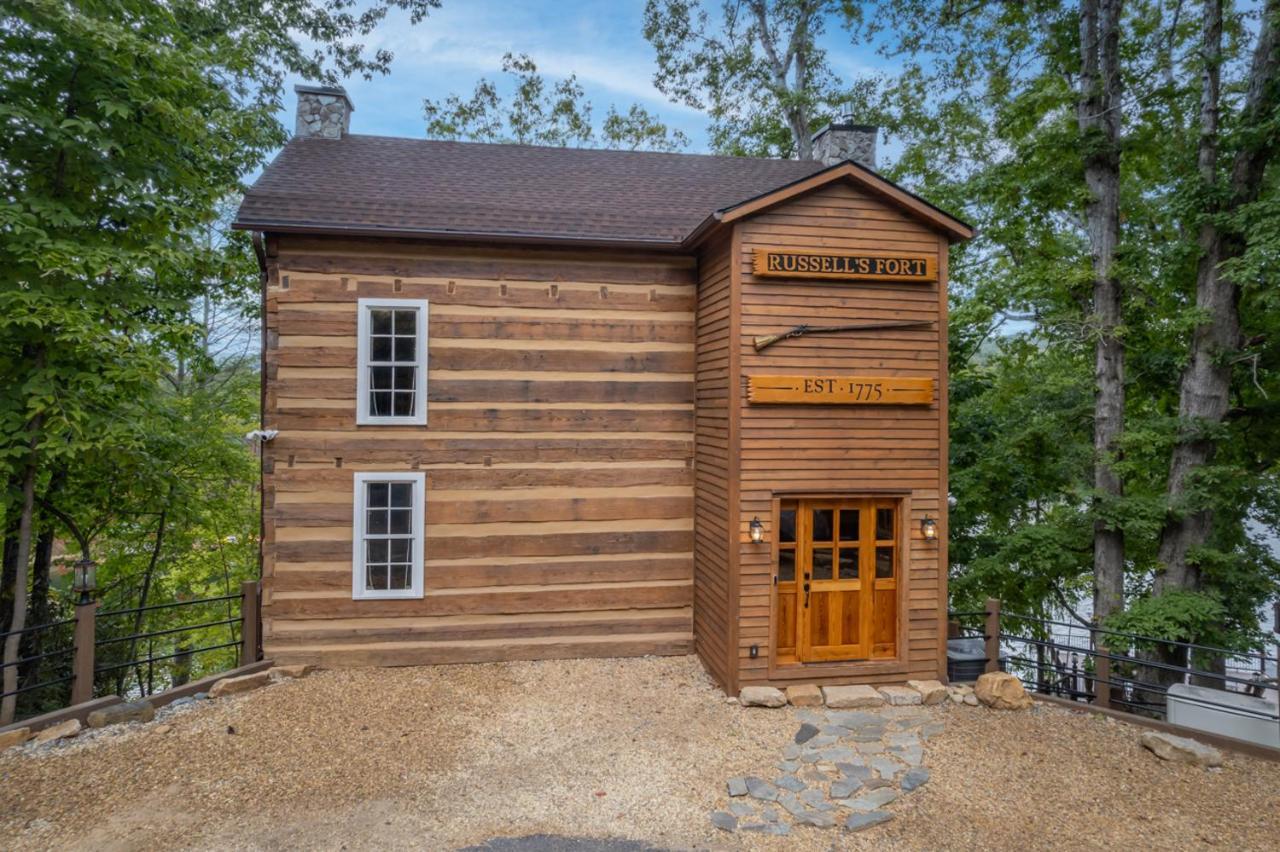 Вилла Russell'S Fort At White Oak Point: Historical Cabin On Lake Lure, Luxury, Direct Lake Access! Экстерьер фото