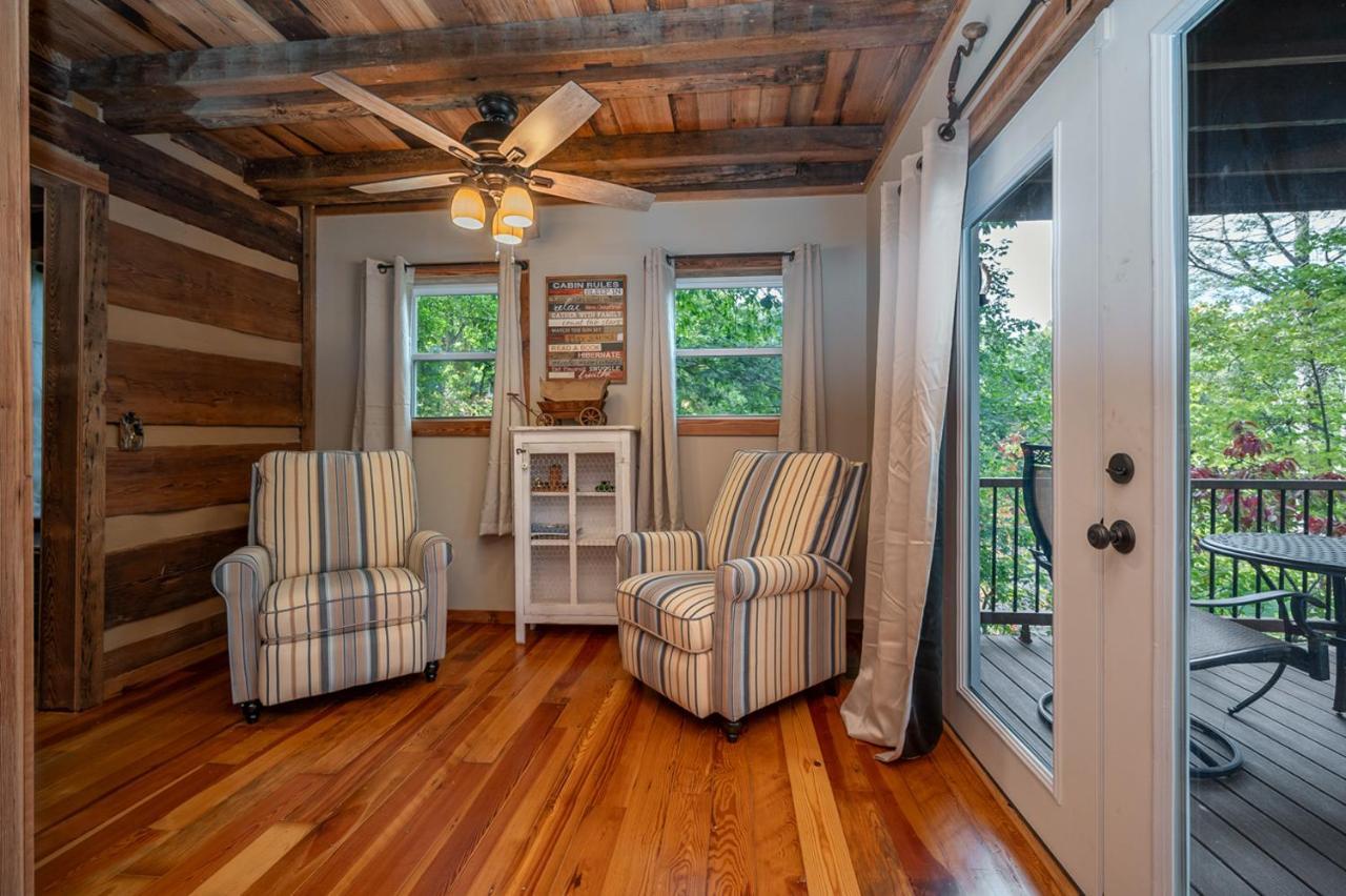 Вилла Russell'S Fort At White Oak Point: Historical Cabin On Lake Lure, Luxury, Direct Lake Access! Экстерьер фото