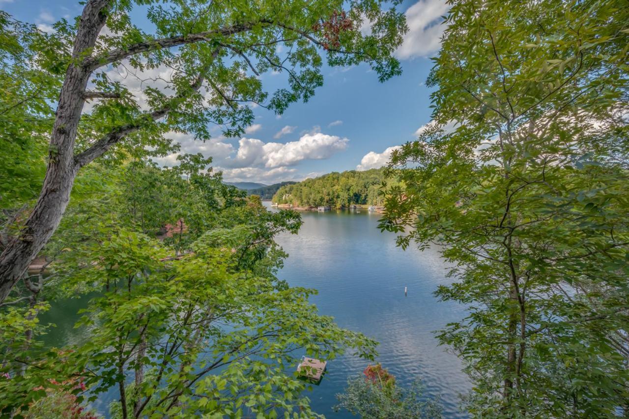 Вилла Russell'S Fort At White Oak Point: Historical Cabin On Lake Lure, Luxury, Direct Lake Access! Экстерьер фото