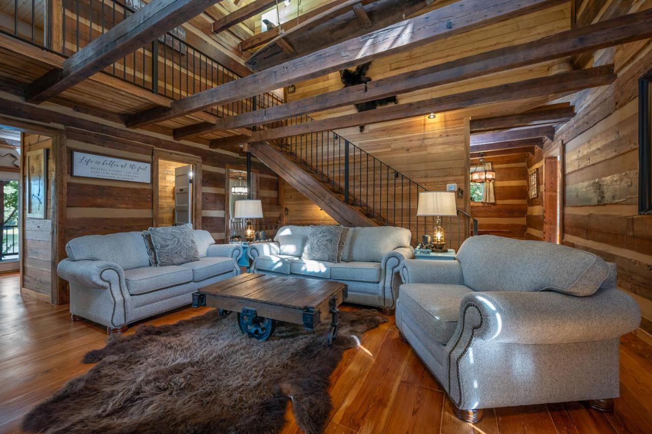 Вилла Russell'S Fort At White Oak Point: Historical Cabin On Lake Lure, Luxury, Direct Lake Access! Экстерьер фото