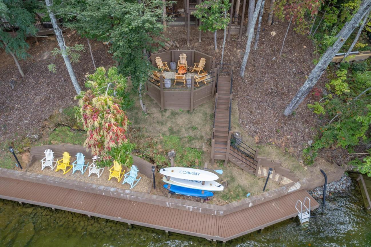 Вилла Russell'S Fort At White Oak Point: Historical Cabin On Lake Lure, Luxury, Direct Lake Access! Экстерьер фото